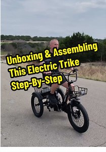 Assembling the Eskute Electric Trike: A Step-by-Step Guide