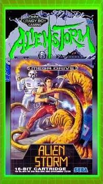 Alien Storm SEGA Mega Drive Gameplay #alienstorm #retrogaming