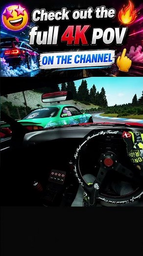 Assetto Corsa Drift POV: Triple Screen 4K 🏎️💨