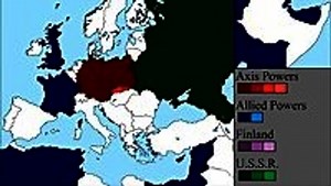 World War II in Europe: Day by Day change in Map