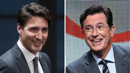 Trudeau to be guest on 'The Late Show with Stephen Colbert'