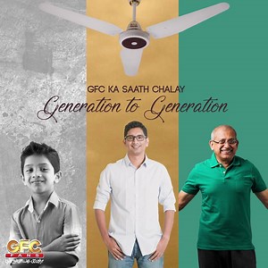 Best Material, Latest Technology aur Munfarid design say bnay GFC fans dain zindagi bhar saath. Na maintenance ki fikr, Na bijli ke bill ki pareshani. #GFC #EnergyEfficient | GFC Fans