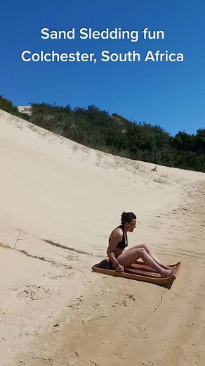 Sand Sledding Adventure in Colchester, South Africa