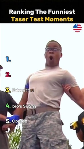 Ranking the Funniest Taser Test Moments ⚡😂