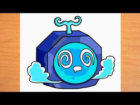 How to draw PORTAL FRUIT | BLOX FRUITS