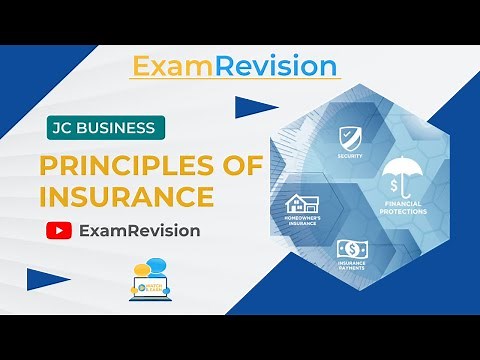 Insurance - Principles of Insurance - Business JC