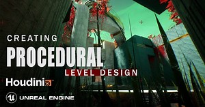 Procedural Level Design in Houdini & UE4