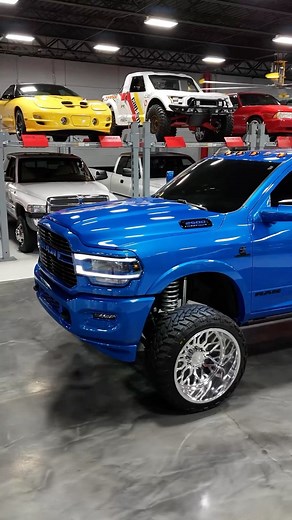 KING OF CARS & TRUCKS INC. on Instagram: "She’s INTENSE 💦 🥶 FOR SALE‼️ 2021 Ram 2500 Mega Cab 4wd Laramie Package Big screen and power boards Intense Blue Pearl Exterior 18k miles Cummins Turbo Diesel Full paint to match Custom lighting Custom emblems Rock lights Full tint 5” Lift kit 24x14 jtx wheels 35” M/T tires Absolute STUNNER💦💦💦 $89,900 Text @nj_truck_king_scott 856-420-0787 Text @nj_truck_king_deena 856-420-0788"