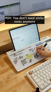 DeskBoard Buddy is the ultimate sticky note replacement tool. Keep your desk neat and tidy by clearing your desk of paper and using the DeskBoard Buddy's internal storage compartment for keeping all of your desktop accessories. Stay productive during your work day by keeping your to-do list in front of you on the DeskBoard Buddy's glass whiteboard surface. It's also perfect for jotting down quick notes or ideas during meetings and phone calls. Learn more about what the DeskBoard Buddy can do for