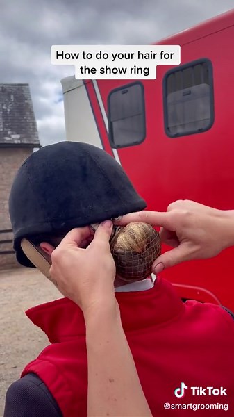 Show Ring Hairstyle Tutorial for Equestrians