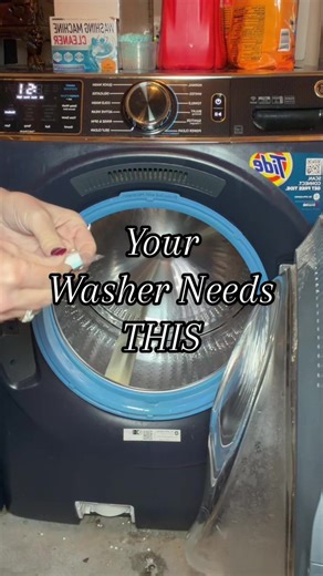 This washing machine cleaner helps remove buildup and odors you don’t see but definitely smell. Just drop one in and let it deep clean your washer so your clothes come out actually fresh again. #laundrytok #laundryhacks #washingmachine #washingmachineclean #washingmachinehack
