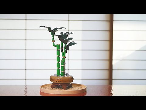 LEGO Botanical Collection Lucky Bamboo 10344 Speed Build