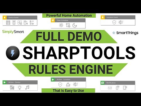 SharpTools Rule Engine Walk-through | Complex Automation Simple (2020)
