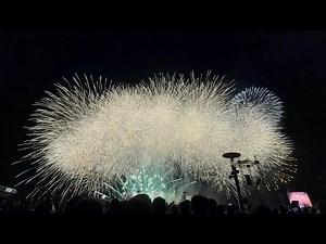 Opening Exhibition by Platinum Fireworks! 12th Philippines Pyromusical Competition 2025! SM MOA [4K]