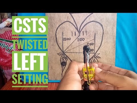 tare tutorial : csts twisted left setting
