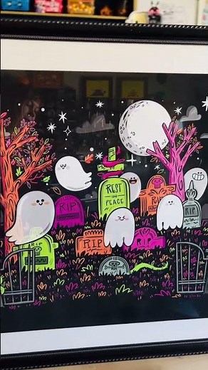 Framed Halloween Decor | Custom Wall Art