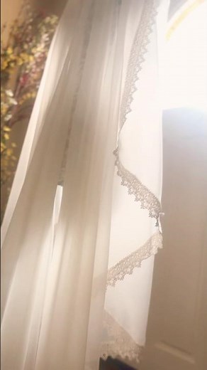 The Magic of a Chiffon Cascade Veil | Vintage Wedding Aesthetic