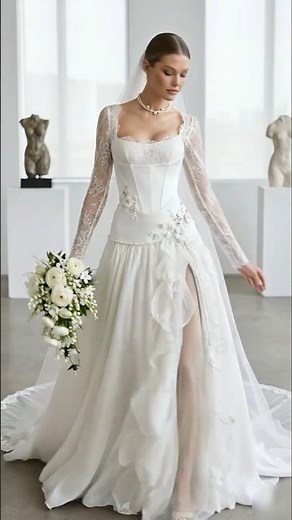 Romantic Wedding Dresses with Floral Details| Viewer Dream Bridal Designs| Eternal Bridal Couture