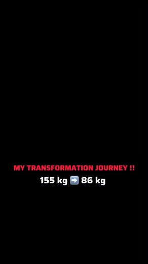 155 kg to 86 kg 💪🏻 - Rebirth Transformation ✅ Consistency is the key to Success . . . . . #weightlosstransformation #weightlossjourney #motivation #transformation #weightloss #explore #fitness | Rajii Ghanghas
