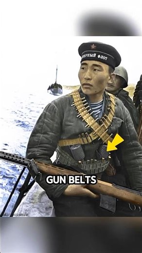 Why Did Soviet Sailors Wrap Themselves in Machine Gun Belts?