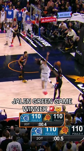 Jalen Green's Epic Game-Winner! 🚨🤯