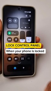 225 reactions · 11 shares | How to lock your control panel when your phone is locked. #tips #phonetips #android | OderaTech | Facebook
