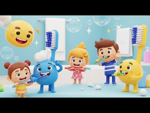 Toothbrush Party! Kids' Animated Song