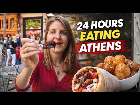 This is what 24 hours of Greek Food in Athens looks like