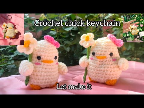 Crochet chick tutorial | easy to make | beginner friendly tutorial #crochettutorial #beginnercrochet