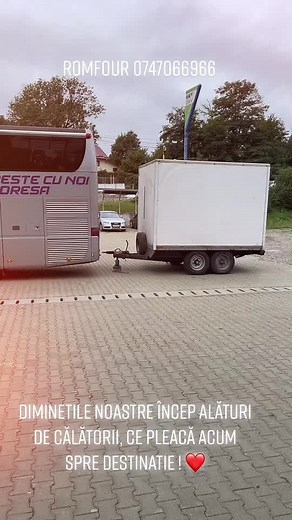 Dimineața începe in forță la Romfour 🙏🏻🤘🏻 #happy #romfour #diminetifrumoase #plecareromfour #start #go #calatorestecunoi #transportinternational #transportpersoane #romfourpower #crewromfour