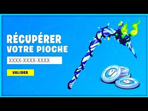 COMMENT AVOIR LA PIOCHE MINTY GRATUITEMENT / TUTO COMMENT UTILISER LE CODE / JE VOUS DONNE UN CODE