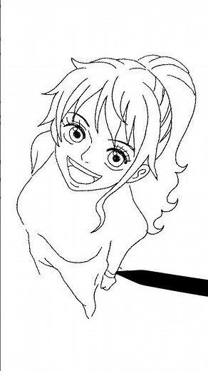 How to Draw Nami’s Body from ONE PIECE!