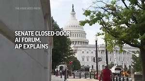 Senate holds closed-door AI forum, AP Explains