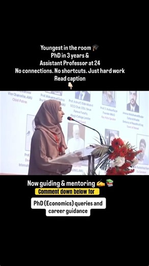 How I became an Assistant Professor at 24 | and Completed PhD at 26 | #shorts #assistantprofessor