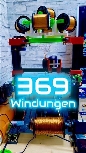 Meine Bedini-Spule – 369 Windungen und Spannungsspitzen ernten #3dprinting
