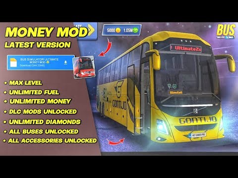 🎀 BUS SIMULATOR ULTIMATE UNLIMITED MONEY MOD APK 🤩 || LATEST VERSION ALL BUSES UNLOCKED, MAX LEVEL