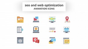 Download SEO & Web Optimization - Animation Icons - aedownload.com
