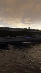 INSANE F-35 Flyby of Aircraft Carrier! 🤯 #msfs2024 | Full Burner Sims