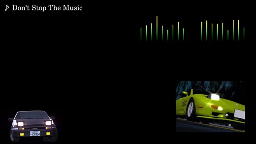 頭文字D【歌詞・和訳】Don't Stop The Music