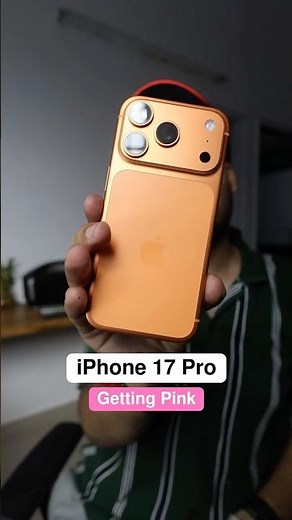 iPhone 17 pro is Turning Pink ?