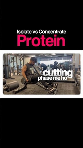 Isolate vs Concentrate Protein
