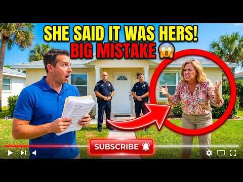 HOA Karen Claimed She Owned My Beach House… Until the Cops Shut Her Down 😳, New HOA Story