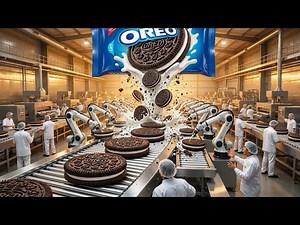 Inside the OREO Cookie Factory — How Chocolate & Cream Cookies Are Made Full Start to End Process