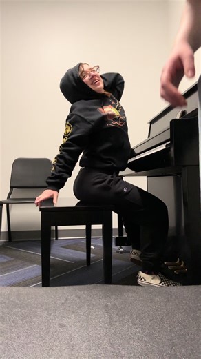 Deviltown by Cavetown! Cover by me and Bekah!! #music #cavetown #piano #cover