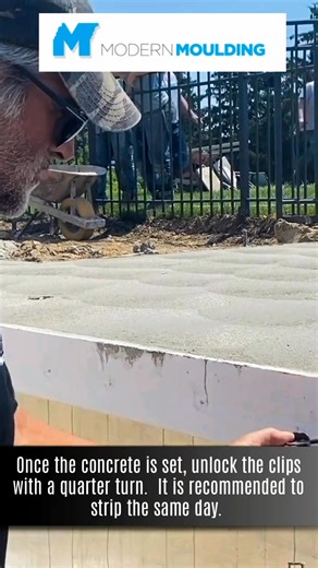 59K views · 119 reactions | Save time and money with Modern Moulding's coping system for vinyl liner pools. No easier system on the market. Ask us about our new reusable "Live Edge" rubber liners. #worldofconcrete #concrete #concretelife #concretelifestyle | Modern Moulding Coping and Concrete Forming | Facebook