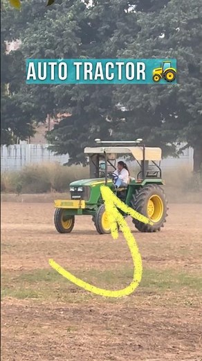 Auto-Controlled Tractor 🚜 #shorts #technology