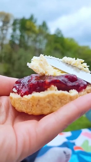 7.2K views · 155 reactions | CREAM TEA  Cornwall, England gbeng ➡️ www.tasteatlas.com/cream-tea Clotted cream first or jam first? The Cornish way is to split a scone and spread it first with the jam, and then with clotted cream.  IG: fizahtahir | TasteAtlas | Facebook