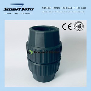 [Hot Item] 40mm Od Micro Duct HDPE Compression Quick Coupling Connector