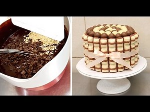 KINDER Brownie CHOCOLATE Cake - How To Make by Cakes StepbyStep
