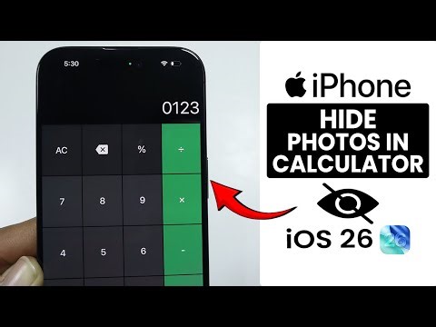 [iOS 26] How to Hide iPhone Photos on Calculator - Best Hide App